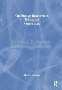 Qualitative Research in Education - Pozostałe książki - miniaturka - grafika 1