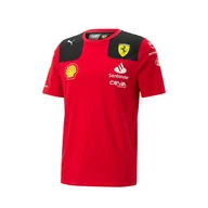 Odzież do sportów motorowych - Koszulka T-shirt męska Sainz Team Ferrari F1 2023 - miniaturka - grafika 1