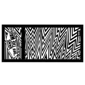 Portfele - Vans Portfel Headache Wallet, czarny/biały - miniaturka - grafika 1