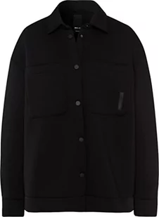 BRAX Damska kurtka przejściowa w stylu Francy Lab Scuba Overshirt, czarny, 44 - Kurtki damskie - miniaturka - grafika 1