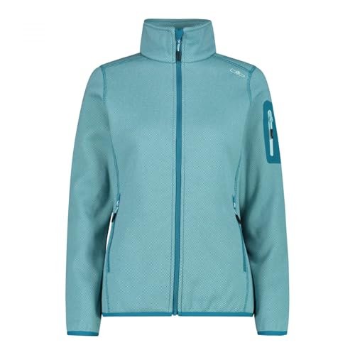 CMP 3h14746 Aqua-Teal damska kurtka polarowa Knit-Tech