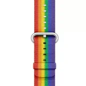Akcesoria do smartwatchy - Oryginalny Pasek Apple Watch 42mm Pride Edition Woven Nylon w zaplombowanym opakowaniu - miniaturka - grafika 1