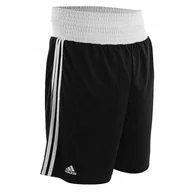 Rękawice bokserskie - Szorty bokserskie Adidas AIBA Czarny/Biały - Rozmiar: M - miniaturka - grafika 1