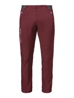 Odzież trekkingowa męska - Schöffel Spodnie turystyczne "Hochfilzen" w kolorze czerwonym - miniaturka - grafika 1