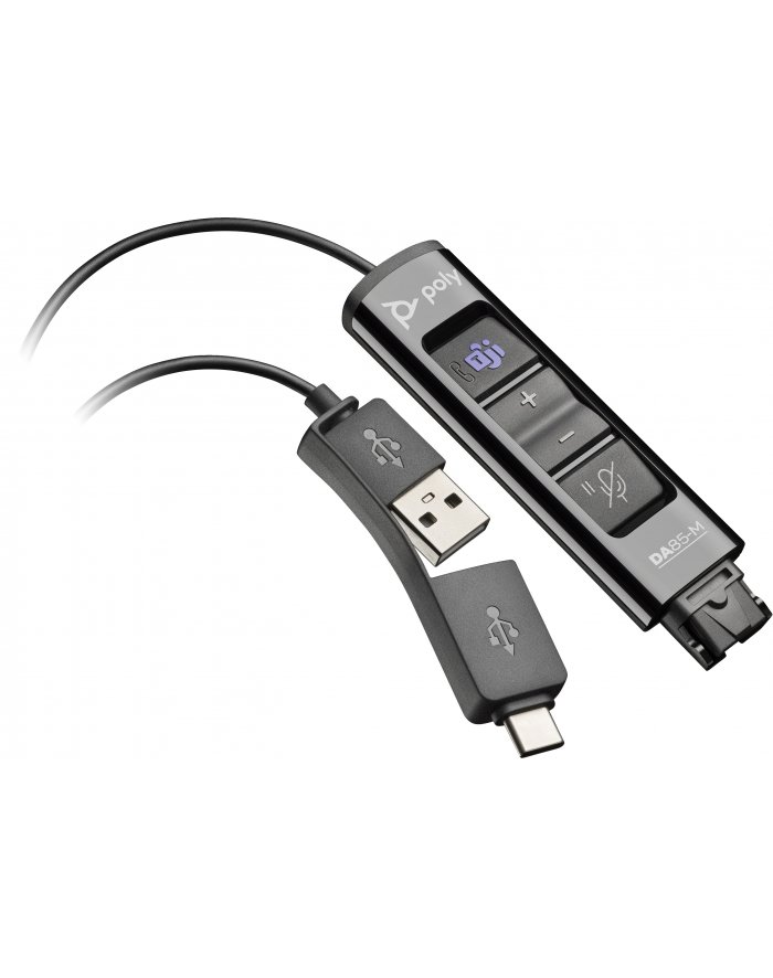 hp inc. HP Poly DA85-M USB to QD Adapter