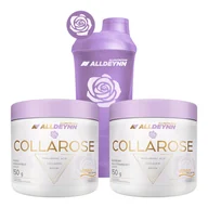 Suplementy diety - Allnutrition Alldeynn CollaRose Zestaw 2x150 g + Shaker - miniaturka - grafika 1