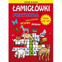 Literat Łamigłówki. Przyroda. Klasa4-6 - Grzegorz Wrocławski - Materiały pomocnicze dla uczniów - miniaturka - grafika 1
