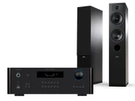 Zestawy stereo - Rotel RA-1572 MkII (czarny) + Tesi 5 (czarny) - miniaturka - grafika 1