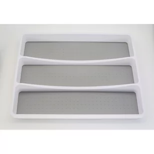 Szary plastikowy organizer na sztućce 41 x 33 cm – Addis - Akcesoria do sztućców - miniaturka - grafika 1