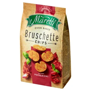 BRUSCHETTA MARETTI BRUSCHETTA MARETTI SALAMI PEPPERONI 70G Zakupy dla domu i biura! 24439911 - Inne przekąski suche - miniaturka - grafika 1