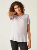 Koszulki i topy damskie - Regatta Koszulka "Ballyton" w kolorze fioletowym - miniaturka - grafika 1