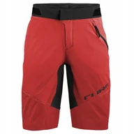 Spodenki rowerowe - Spodenki rowerowe Cube edge Baggy Shorts czerwone L - miniaturka - grafika 1