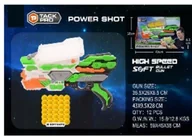 Zabawki militarne - Pistolet Na Miękkie Kulki 23 Metry Strzału 30 Kulek - miniaturka - grafika 1