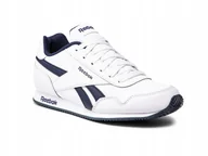 Buty sportowe damskie - Buty sportowe Reebok Royal CL Jogg FV1294 białe pełne sportowe niskie 34,5 - miniaturka - grafika 1