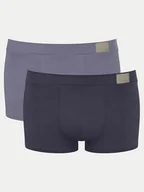 Majtki męskie - Sloggi Komplet 2 par bokserek 10214597 Kolorowy - miniaturka - grafika 1