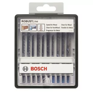 Bosch Zestaw brzeszczotów Robust Line Wood &amp; Metal 2607010542 - Brzeszczoty - miniaturka - grafika 1