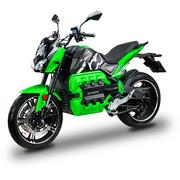 Skutery - Motocykl elektryczny BILI BIKE EXTREME PRO SPORT (10000W,120Ah,120km/h) -zielony - miniaturka - grafika 1