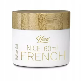 Hessi, Żel budujący Nice French, 60 ml - Utwardzacze do paznokci - miniaturka - grafika 1