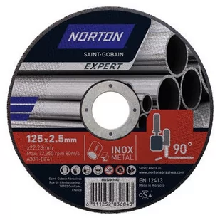 Tarcza do cięcia metalu / Inox 125x2,5x22,2 mm - Tarcze do pił - miniaturka - grafika 1