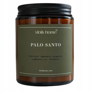 Świeca sojowa Palo Santo – zapachowa 150 ml Słoik Home - Świece - miniaturka - grafika 1