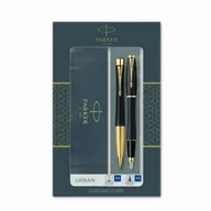 Przybory szkolne - Parker Pióro W Dlug Urban Mblk Gt Etui Wb - miniaturka - grafika 1