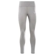 Legginsy - Damskie Legginsy REEBOK RI COTTON LEGGING GR9405 – Szary - miniaturka - grafika 1