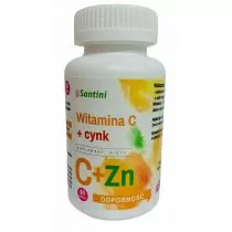 SANTINI WITAMINA C + CYNK 60 TABLETEK - SANTINI BP-5908234462685 - Suplementy diety - miniaturka - grafika 1