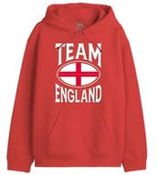 Bluzy męskie - Republic Of California "Team England" UXREPCZSW035 Bluza męska, czerwona, rozmiar L, Czerwona, XXL - miniaturka - grafika 1