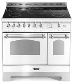 Kuchenki elektryczne - Kuchnia z płytą indukcyjną LOFRA DOLCEVITA 90 BIANCO PERLA RBPD96MFTE/5i/Chrome - miniaturka - grafika 1