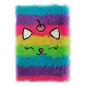 Notesy i bloczki - Easy Stationery Notes pluszowy A5 Tęcza 80 kartek - miniaturka - grafika 1