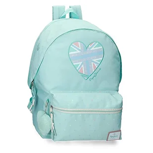 Pepe Jeans Nerea Plecak na notebooka Podwójna komora 15,6" Niebieski 31x44x15 cms Poliester 23,87L, niebieski, Talla única, dwukomorowy plecak na laptopa - Torby na laptopy - miniaturka - grafika 1