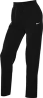 Spodnie damskie - Nike Spodnie damskie W NSW Phnx Plsh Hr Pant Wide, Black/Sail, FN3622-010, XL - miniaturka - grafika 1