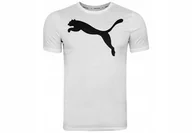 Koszulki męskie - PUMA MĘSKA KOSZULKA T-SHIRT ACTIVE WHITE r.XL - miniaturka - grafika 1