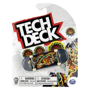 Tech Deck deskorolka fingerboard Grimple Stix Hewitt + naklejki - Samochody i pojazdy dla dzieci - miniaturka - grafika 1