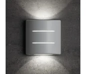 Lampy ogrodowe - Kanlux 39183 - LED zewnętrzny kinkiet REFAZI LED/6W/230V IP54 biały - miniaturka - grafika 1