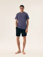 Piżamy damskie - Piżama męska Mick Henderson niebieski, czarny M - miniaturka - grafika 1