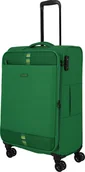 Walizki - Walizka średnia Travelite Ruegen 67 cm zielona - miniaturka - grafika 1