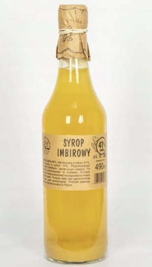 Syrop Imbirowy Nadwarciańskie Specjały 490 ml