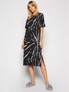 Piżamy damskie - DKNY Koszula nocna YI2122472 Czarny Regular Fit - grafika 1