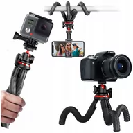 Selfie stick - Elastyczny Uchwyt Na Telefon Selfie Statyw Tripod Do Kamerek Aparatów - miniaturka - grafika 1
