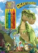 Pozostałe książki - Gigantosaurus: Coloring and Activity Book with Crayons - miniaturka - grafika 1
