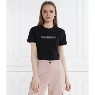 Napapijri T-shirt S-KREIS | Regular Fit - Koszulki i topy damskie - miniaturka - grafika 1