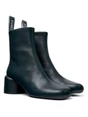 Botki damskie - Camper Skórzane botki w kolorze granatowym - miniaturka - grafika 1