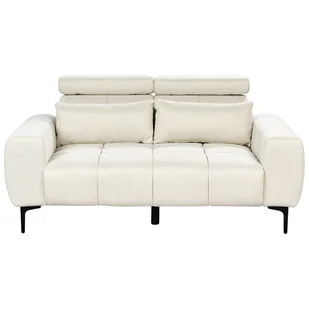 Sofa 2-osobowa kremowa VEGAMO - Sofy i kanapy Sofa 2-osobowa kremowa VEGAMO - Sofy i kanapy - miniaturka - grafika 1