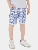 Spodenki damskie - Guess Szorty materiałowe L4RD07 WFYJ0 Kolorowy Regular Fit - miniaturka - grafika 1