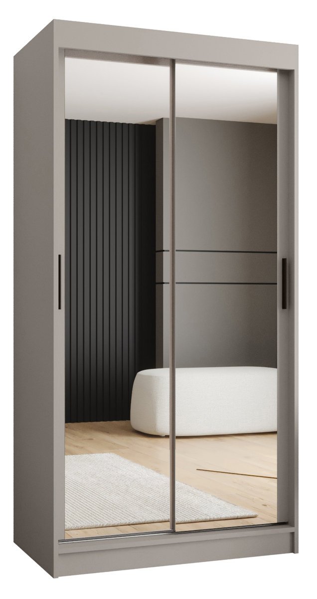 Szafa przesuwna RUBINO T3 100 gł. 62 kaszmir