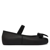 Buty dla dziewczynek - Baleriny Melissa Mini Melissa Sophie Crush Inf 37837 Czarny - miniaturka - grafika 1