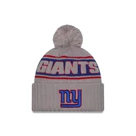 Czapki damskie - New Era New York Giants NFL 2024 Sideline Sport Knit Szary Czapka z Pomponem - One-Size - miniaturka - grafika 1