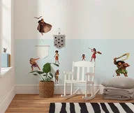 Zabawki kreatywne - Komar Tatuaż ścienny - Disney Moana 2 Family - rozmiar 50 x 70 cm - naklejka ścienna, pokój dziecięcy, dekoracja ścienna, Viana - miniaturka - grafika 1