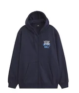 Bluzy męskie - Bluza Męska VANS Metal Wall Full Zip Parisian Night VN000PGKJDU1 M - miniaturka - grafika 1